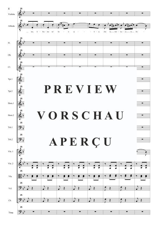 Product gallery: Page 7 of 11 Brindisi (Libiam from La Traviata), , Solo Soprano, Solo Tenor and Reduced Orchestra