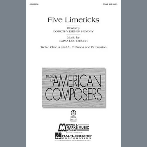 Produktbild zu: Five Limericks