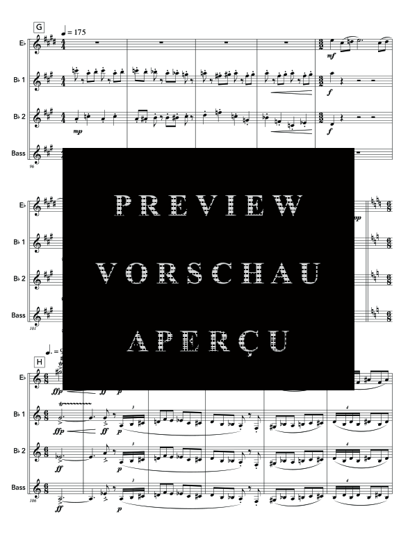 Product gallery: Page 10 of 11 There It Is, , (Clarinet Quartet)