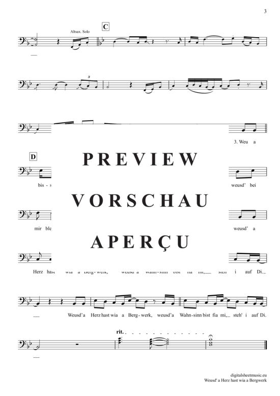 gallery: WeusD´ A Herz Hast Wia Bergwerk , Fendrich, Rainhard, (Posaune / Bariton)