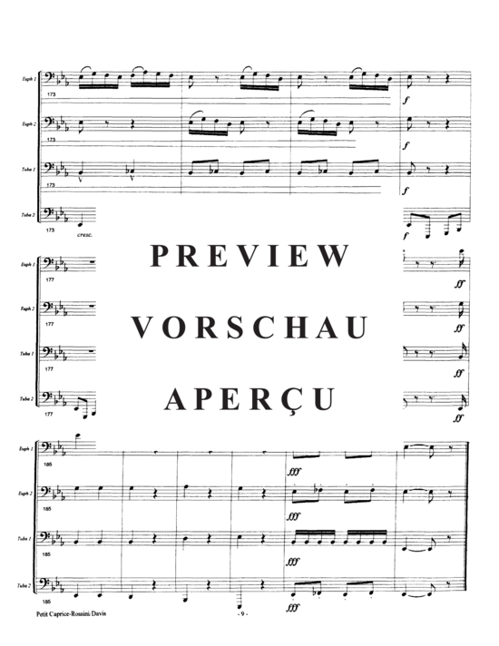 Product gallery: Page 13 of 21 Petit Caprice in the Style of Offenbach , , (Tuba Quartett EETT)