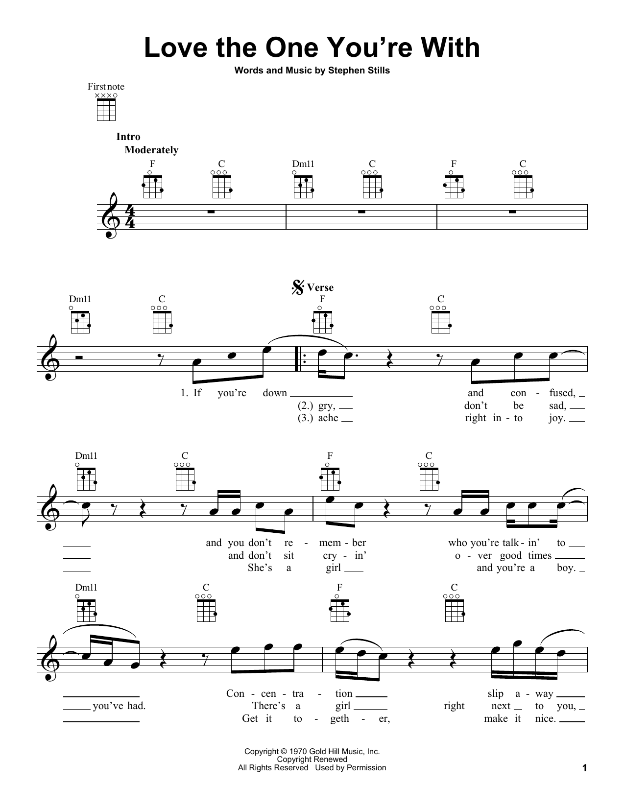 Product gallery: Page 1 of 1 Love The One You're With, The Isley Brothers