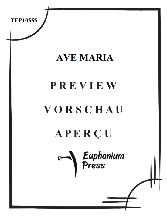 Product gallery: Page 2 of 19 Ave Maria , , (Tuba Quartett EETT)