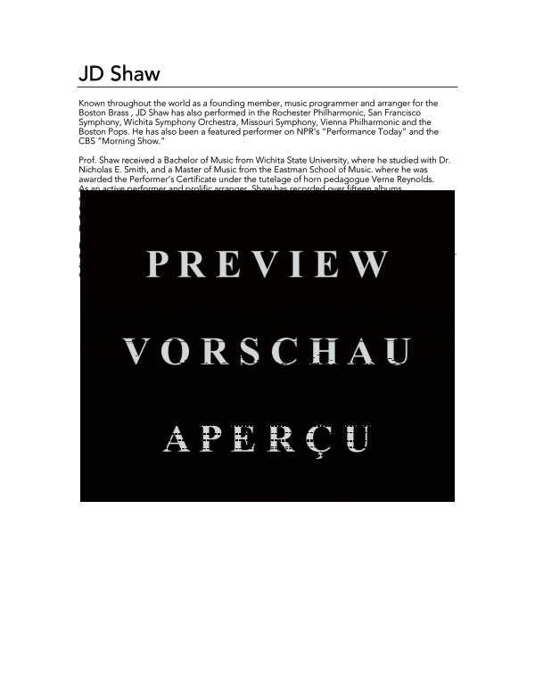 Produktgalerie: Seite 8 von 11 Allegro Assai, , (Blechbläser Quintett)