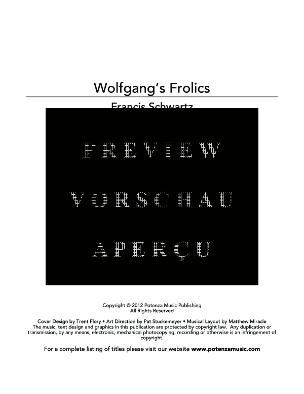 Produktgalerie: Seite 3 von 11 Wolfgang´s Frolics, , (Blechbläser Quintett)