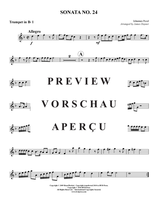 Produktgalerie: Seite 6 von 8 Sonata 24 , , (Blechbläserquintett)