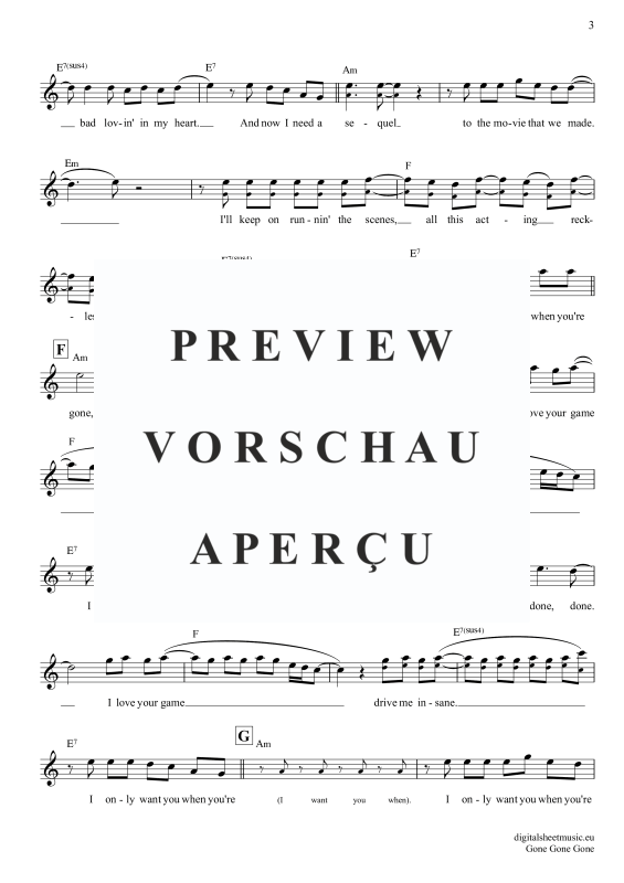 Produktgalerie: Seite 4 von 9 Gone Gone Gone, Guetta, David Swims, Teddy Tones And I, Gesang