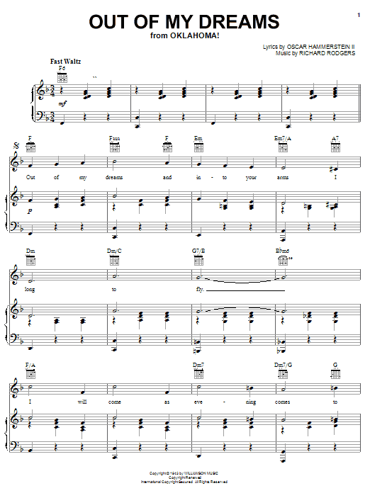 Produktbild zu: Out Of My Dreams (from Oklahoma!)