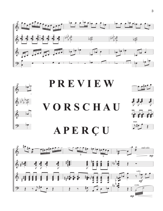 Product gallery: Page 6 of 21 Overture for Percussion , , (4 percussionists)