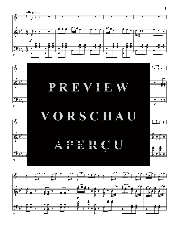 Product gallery: Page 11 of 11 Quartetto Variato on Rigoletto, , (clarinet in E flat and piano)