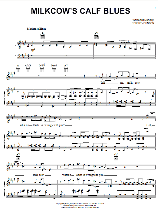 Produktbild zu: Milkcow's Calf Blues