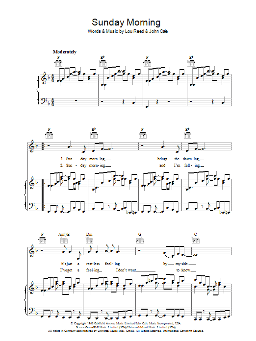 Produktbild zu: Sunday Morning