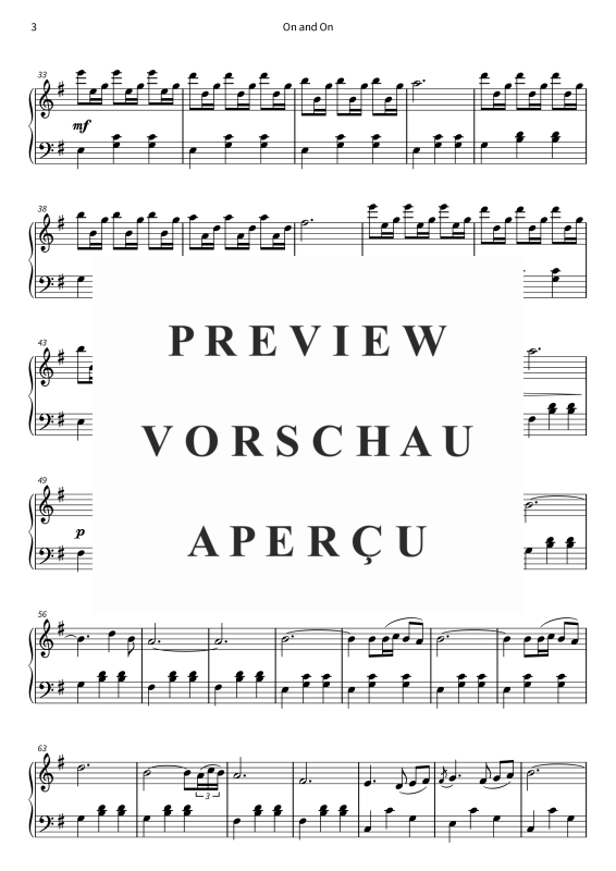 gallery: On and On - from the album The Valley, Niklas Blumenthaler, (Klavier Solo)