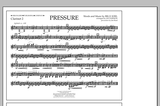 Produktbild zu:  Pressure - Clarinet 2 - Jay Dawson