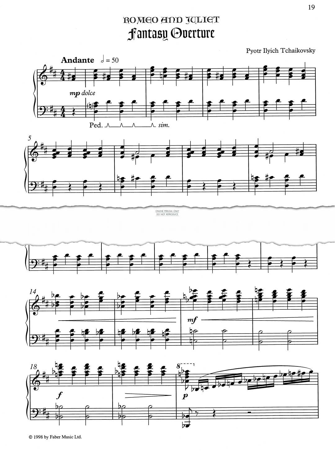 gallery: Fantasy Overture (from 'Romeo and Juliet'), Pyotr Ilyich Tchaikovsky