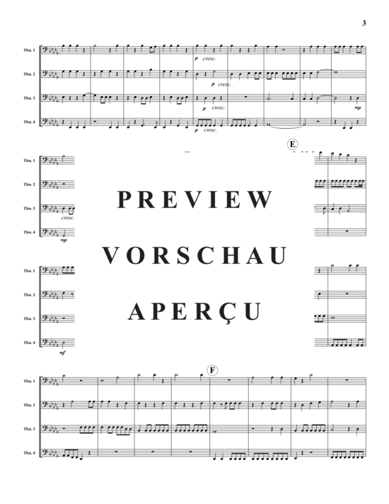 Product gallery: Page 4 of 21 La Chasse , , (Trombone Quartet)