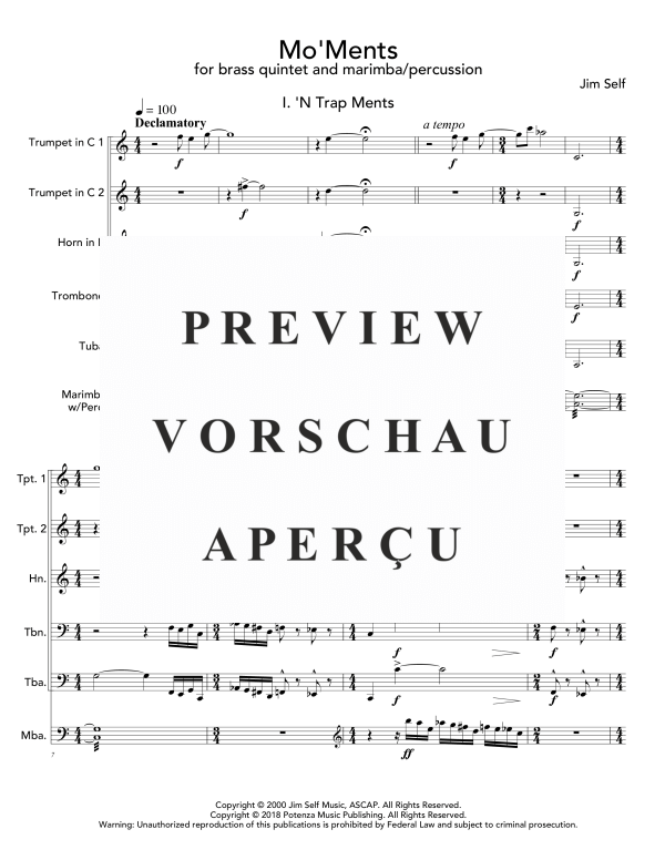 Produktgalerie: Seite 5 von 11 Mo´Ments, , (Blechbläser Quintett)