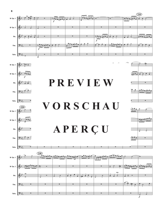 gallery: Prelude und Fuge in C-Moll , , (Blechbläserquintett)