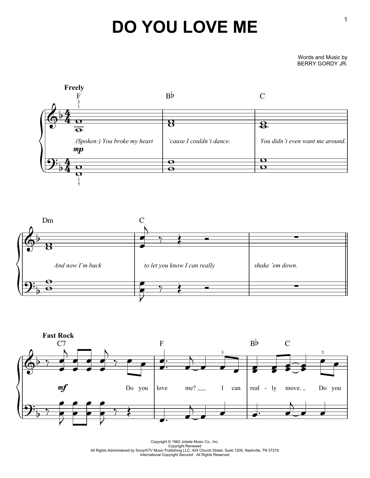 Produktgalerie: Seite 1 von 1 Do You Love Me, The Dave Clark Five, Klavier