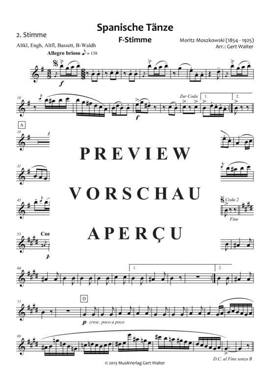 Produktgalerie: Seite 14 von 21 Spanische Tänze Opus 12 , , (Quintett flexible Besetzung)