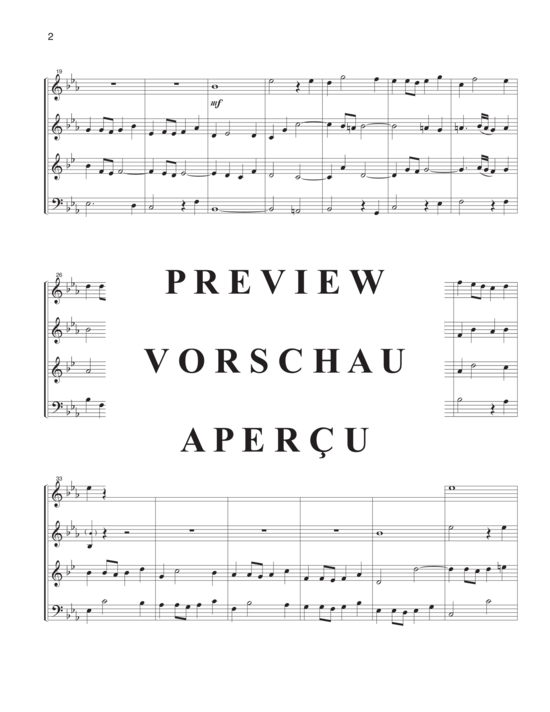 gallery: Fuga VII , , (2 Oboen, Englischhorn und Fagott)