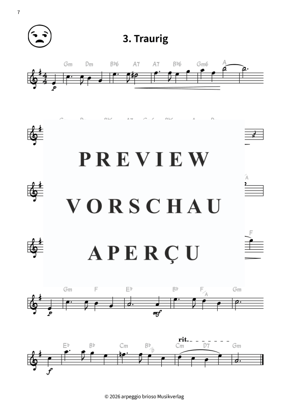 Product gallery: Page 9 of 11 Die Emoji-Suite - Smileys als Melodien für Sopran- oder Tenorsaxophon, , Tenor/Soprano Saxophone In B-Flat (Solo)