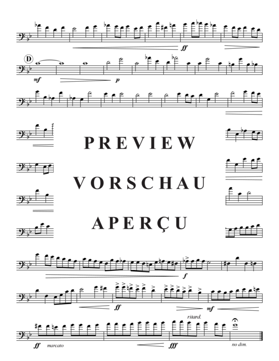 Product gallery: Page 7 of 19 Große Chromatische Fuge , , (Tuba Quartet: 2x Baritone, 2xTuba)