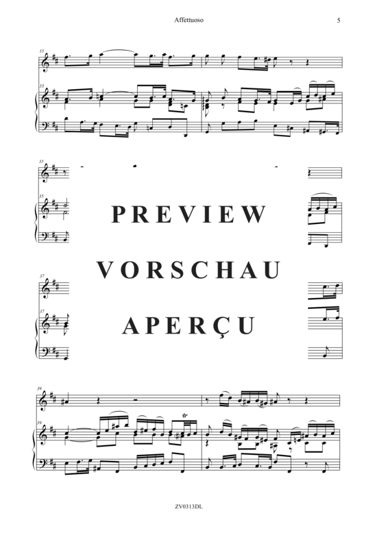 gallery: Affettuoso , , (Violine + Klavier/Cembalo)