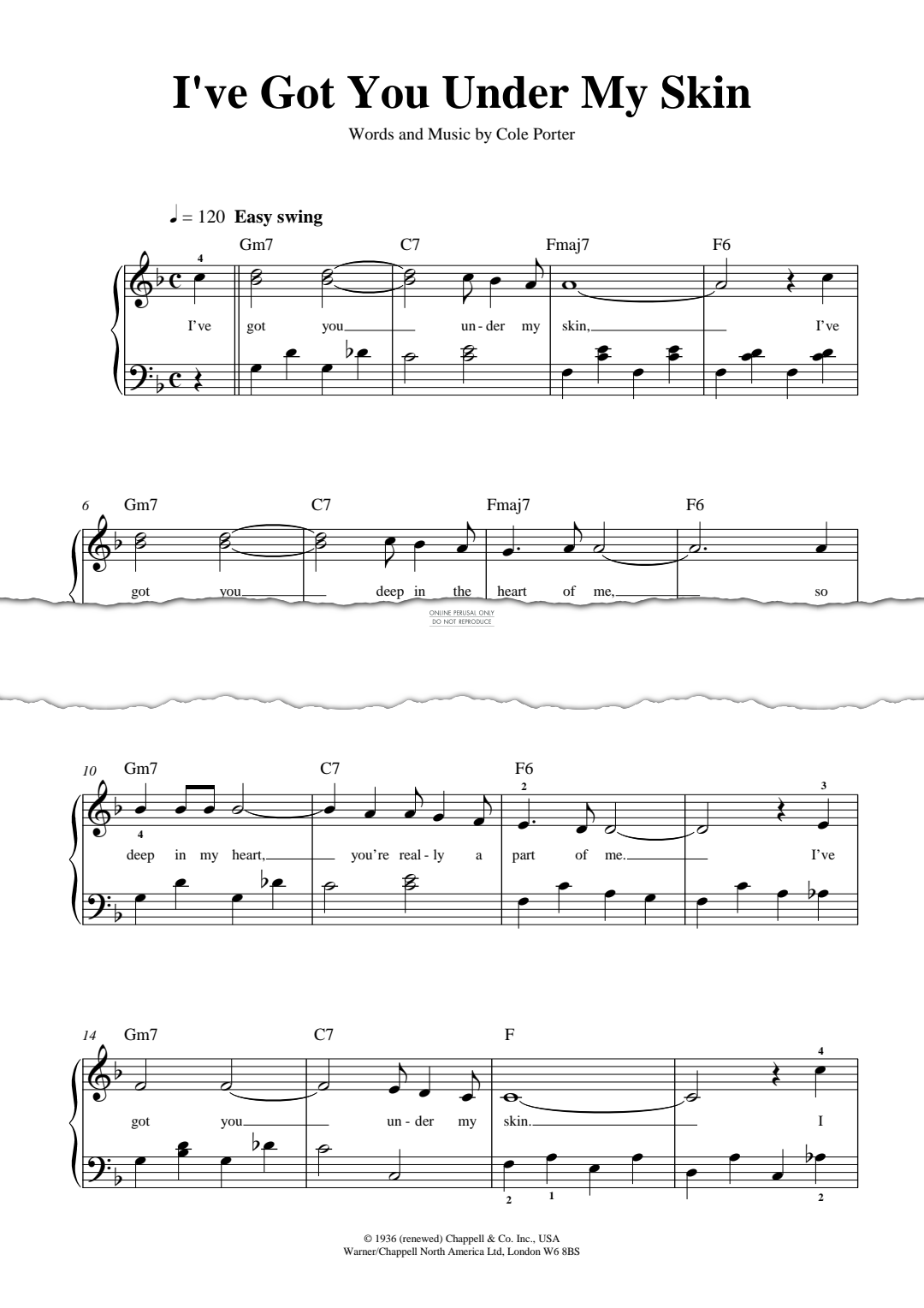 Product gallery: Page 1 of 1 I've Got You Under My Skin, Diana Krall