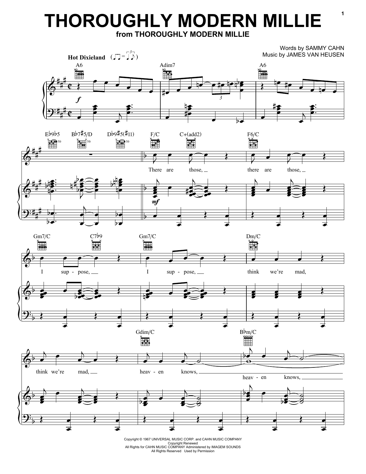 Produktbild zu: Thoroughly Modern Millie