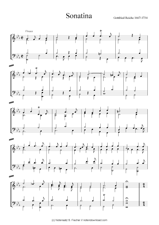 Sonatina Es-Dur 
