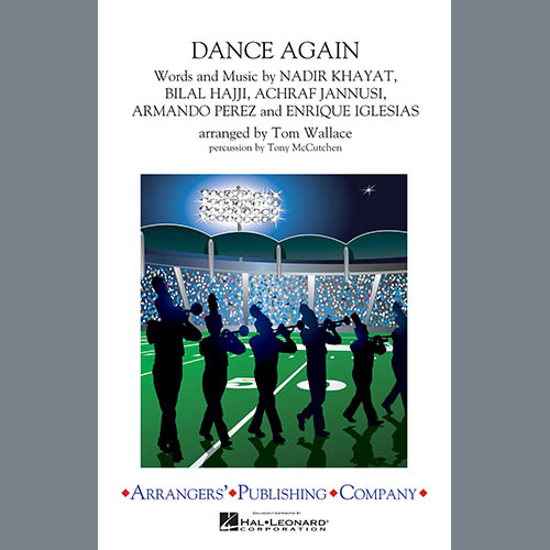 cover: Dance Again - Alto Sax 2, Tom Wallace, Ensemble