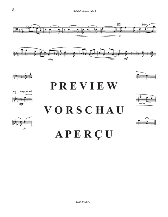 Product gallery: Page 16 of 18 Salut d´Amour , , (Tuba Quartett EETT)