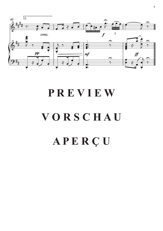 Produktgalerie: Seite 7 von 7 Habanera - Aria L´amour est un oiseau rebelle (Love is a rebellious bird) , ,  from Bizet´s opera Carmen (Instrument in B + Klavier)