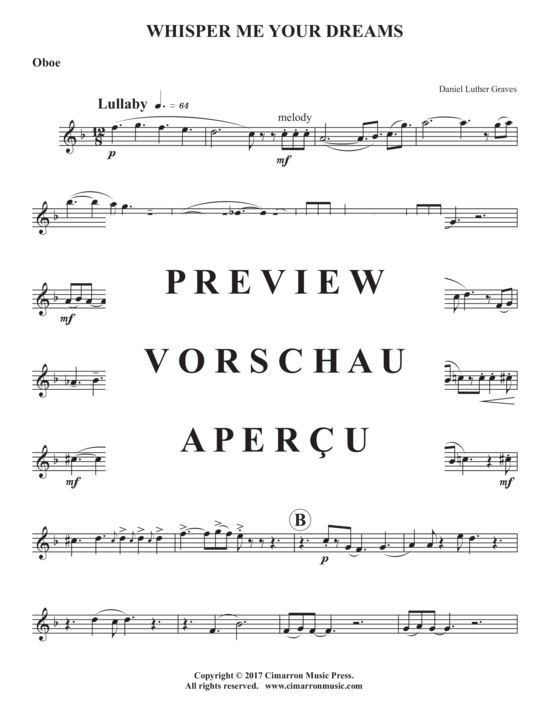 Produktgalerie: Seite 10 von 17 Whisper Me Your Dreams , , (Holzbläserquintett)