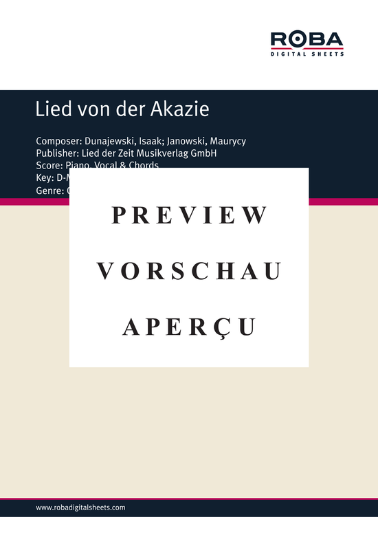 Product gallery: Page 2 of 6 Lied von der Akazie , , (accordion)