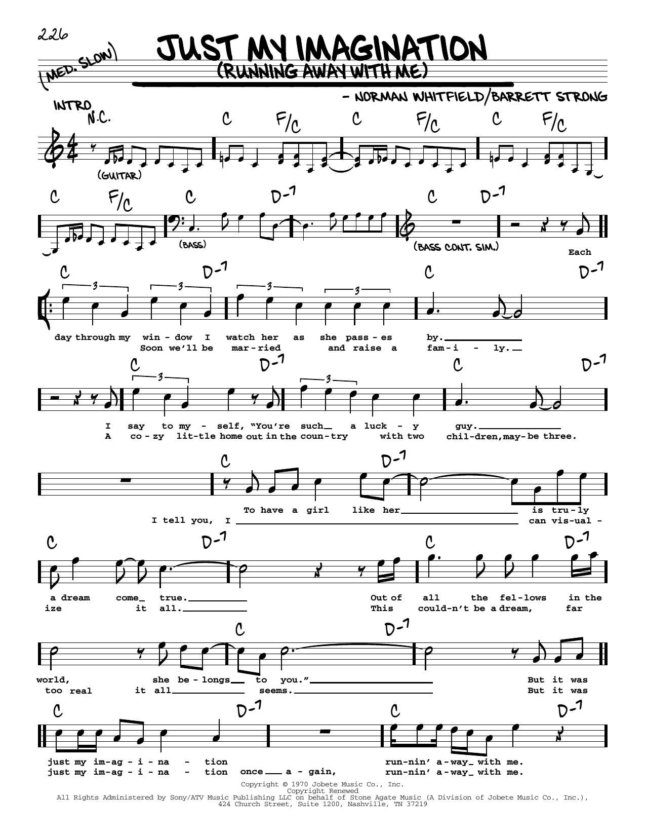 Produktbild zu: Just My Imagination (Running Away With Me)