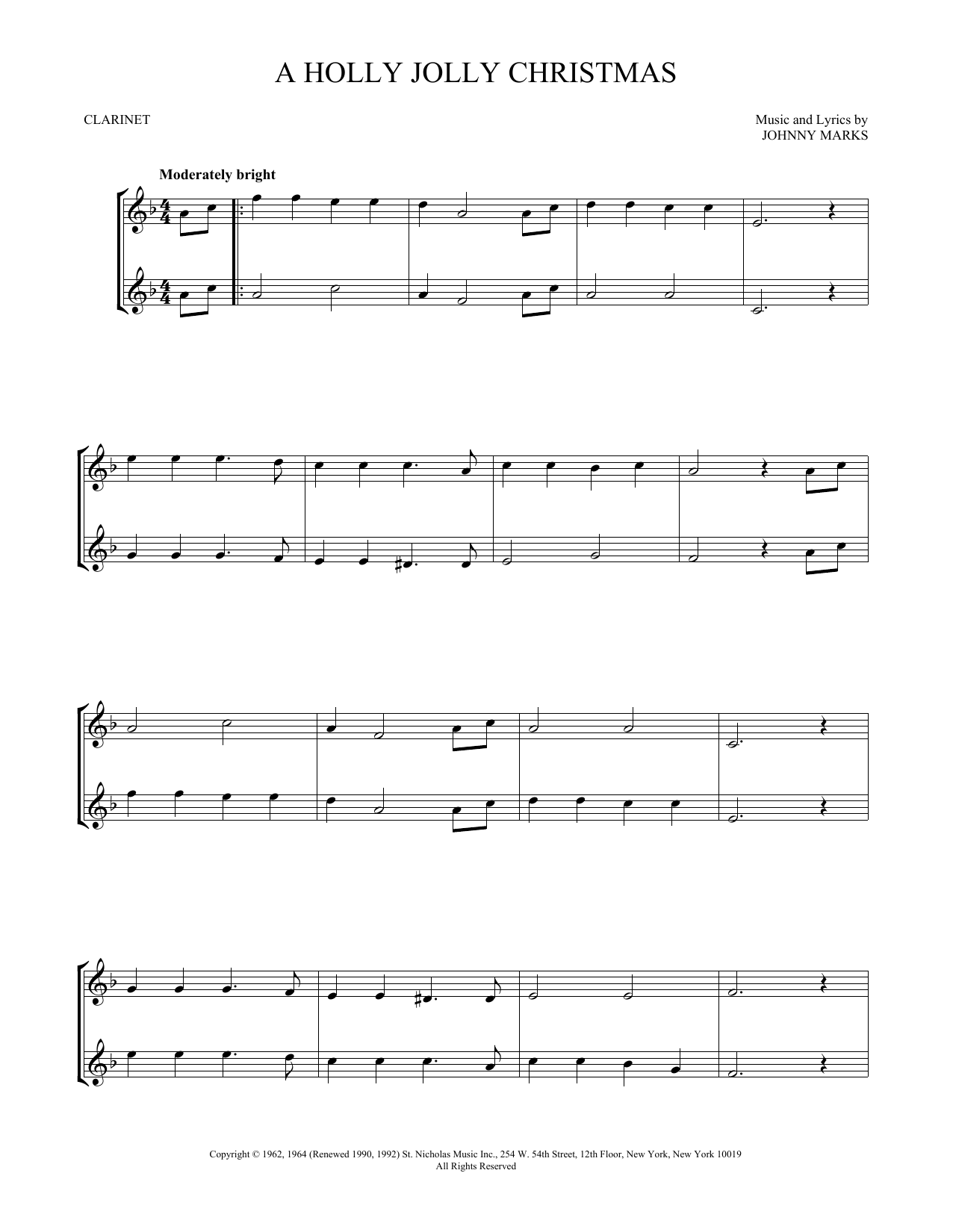 Product gallery: Page 1 of 1 A Holly Jolly Christmas, Johnny Marks