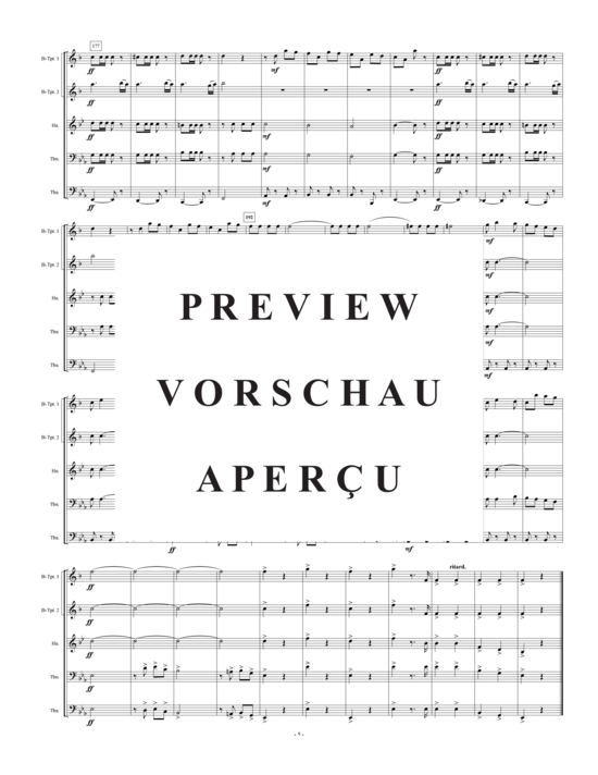 Produktgalerie: Seite 6 von 21 Lustspiel Ouvertüre , , (Blechbläserquintett)