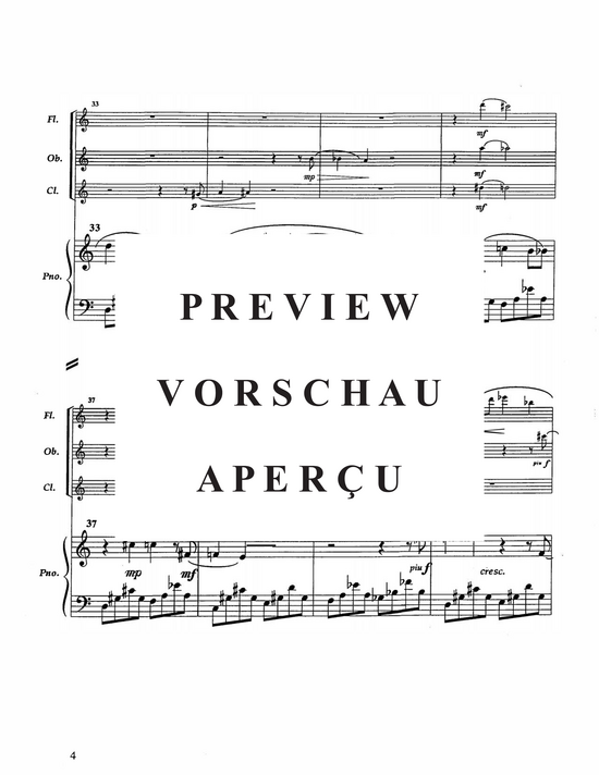 Product gallery: Page 7 of 21 Short Story , , (flute, clarinet, oboe, cello and piano)