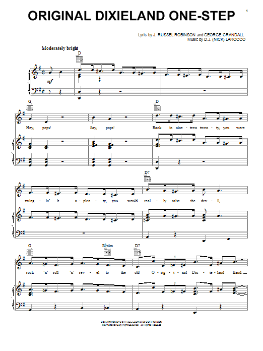 Produktbild zu: Original Dixieland One-Step