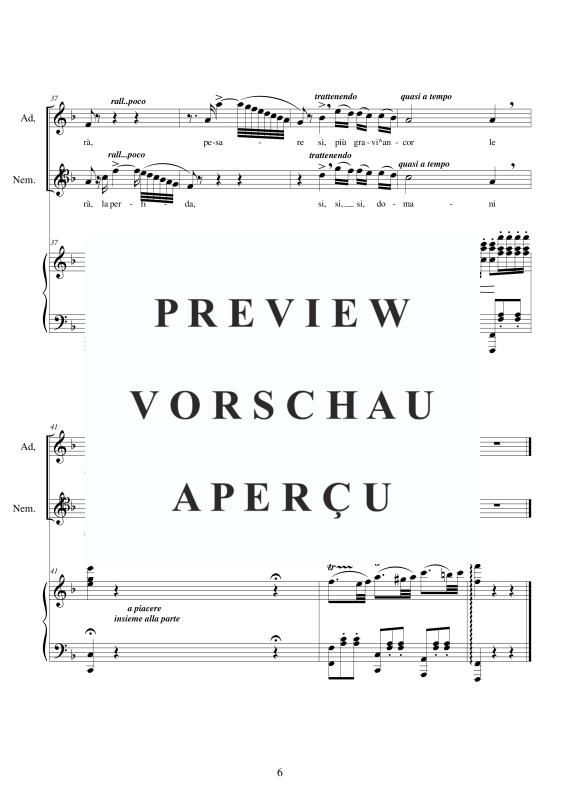 Produktgalerie: Seite 7 von 10 L'Elisir d'amore - Esulti pur la barbara, , Sopran, Tenor und Klavier