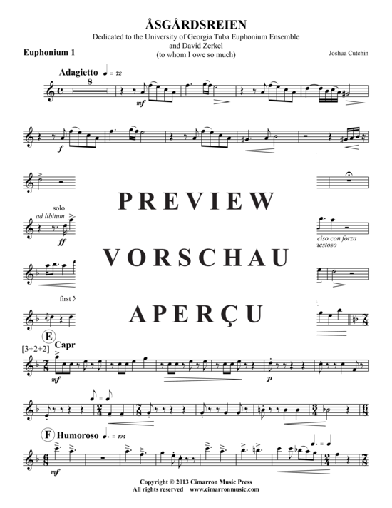 Product gallery: Page 16 of 21 Åsgårdsreien , , (3x Baritone, 3x Tuba)