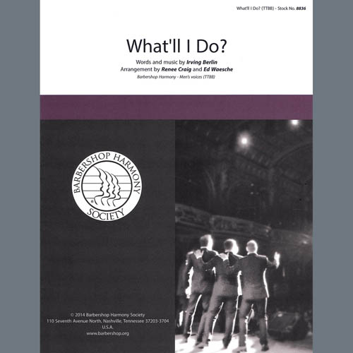 cover: What'll I Do? (arr. Ed Waesche, Renee Craig), Platinum, Chor