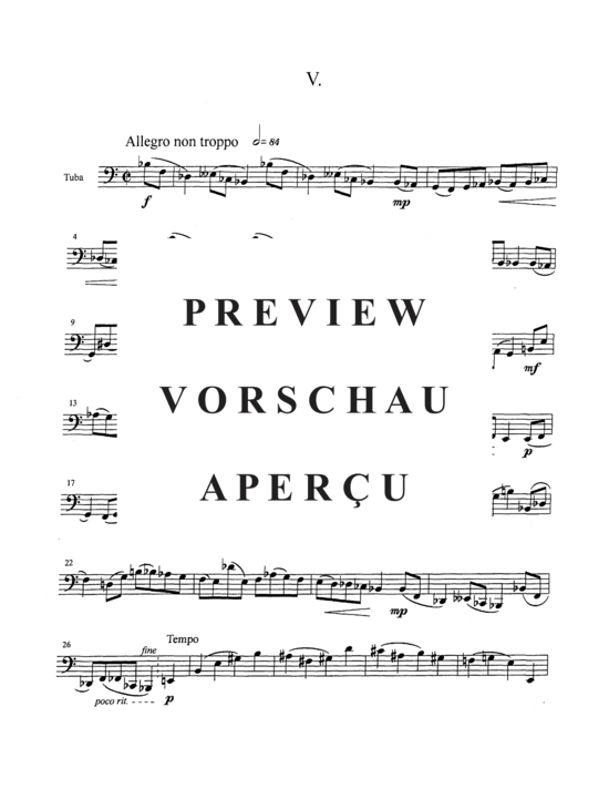 Product gallery: Page 10 of 14 Suite in Bb minor , , (Tuba Solo)
