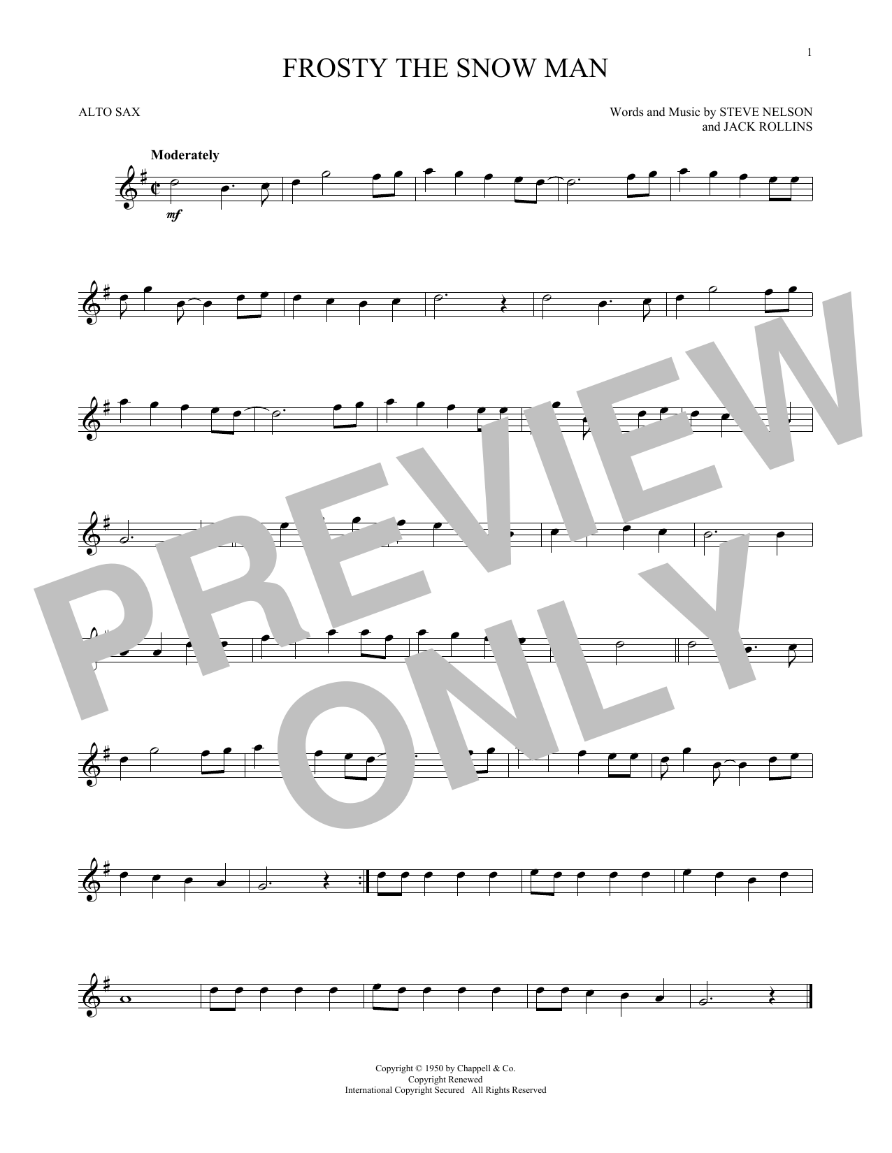 Product gallery: Page 1 of 1 Frosty The Snow Man, Jack Rollins
