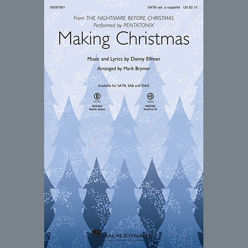 cover: Making Christmas (from The Nightmare Before Christmas) (arr. Mark Brymer), Pentatonix, Chor