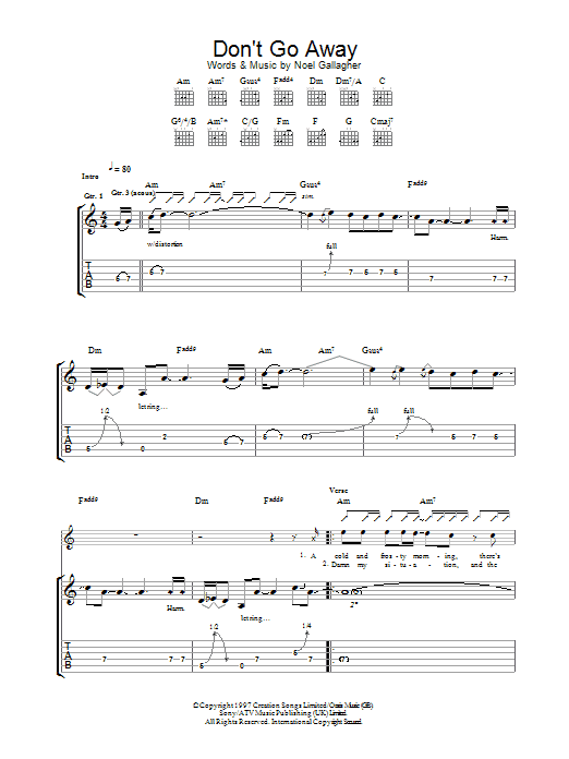 Produktbild zu: Don't Go Away