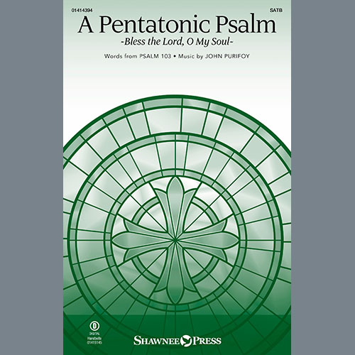cover: A Pentatonic Psalm (Bless The Lord, O My Soul), John Purifoy, Chor