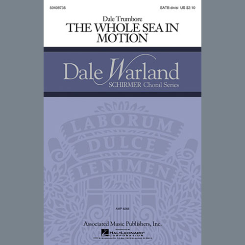 cover: The Whole Sea In Motion, Dale Trumbore, Chor